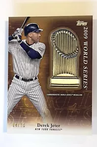 2023 Topps Update DEREK JETER /75 🔥Commemorative World Series Medallion PTM-DJ - Picture 1 of 3