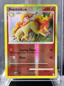 Pokemon Reverse Holo #078 Rapidash Card Uncommon 2009 - Picture 1 of 3