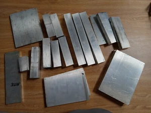 34 lbs ALUMINUM 6061 FLAT BAR See description for sizes - Picture 1 of 1