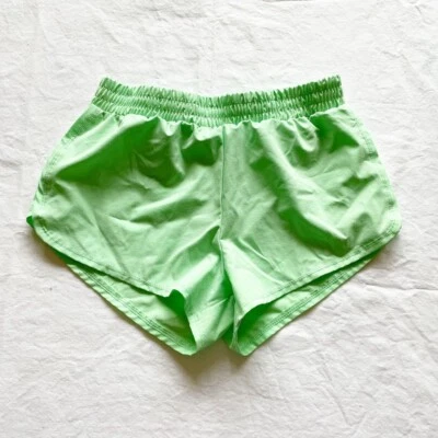 Cat & Jack Girls Green Elastic Waist Athletic Shorts Size L 10-12 - Image 1 of 4