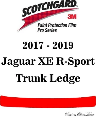 Película de protección de pintura 3M Scotchgard serie Pro 2017 2018 2019 Jaguar XE R-Sport Foto 1 de 3