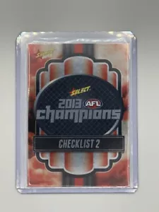 2013 AFL Select Silver Parallel Like New Various cards Available to choose from - Foto 1 di 47