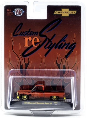 M2 MACHINES CHASE 1973 CHEVY CHEYENNE SUPER 10 SQUAREBODY CUSTOM RE STYLING - Image 1 of 2