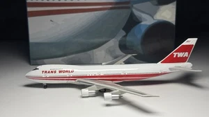 Jet-x 1:400 TWA Trans World Airlines B747-200 N93117 - Picture 1 of 7