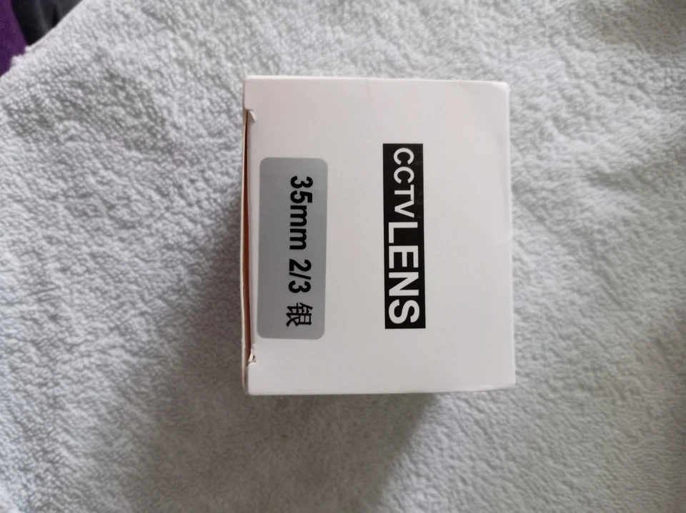 35mm f1.7 CCTV Lens+C Mount Adapter+2 Macro Rings for Sony Nex Camera - Image 1 of 4