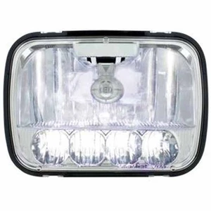 5 X 7 Inch High Power 5 Diode LED Crystal Headlight With High/Low Beam - Picture 1 of 4