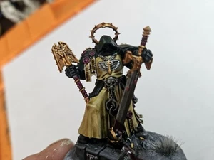 Warhammer 40k Dark Angels Interrogator Asmodai Master of Repentance Painted - Imagen 1 de 3