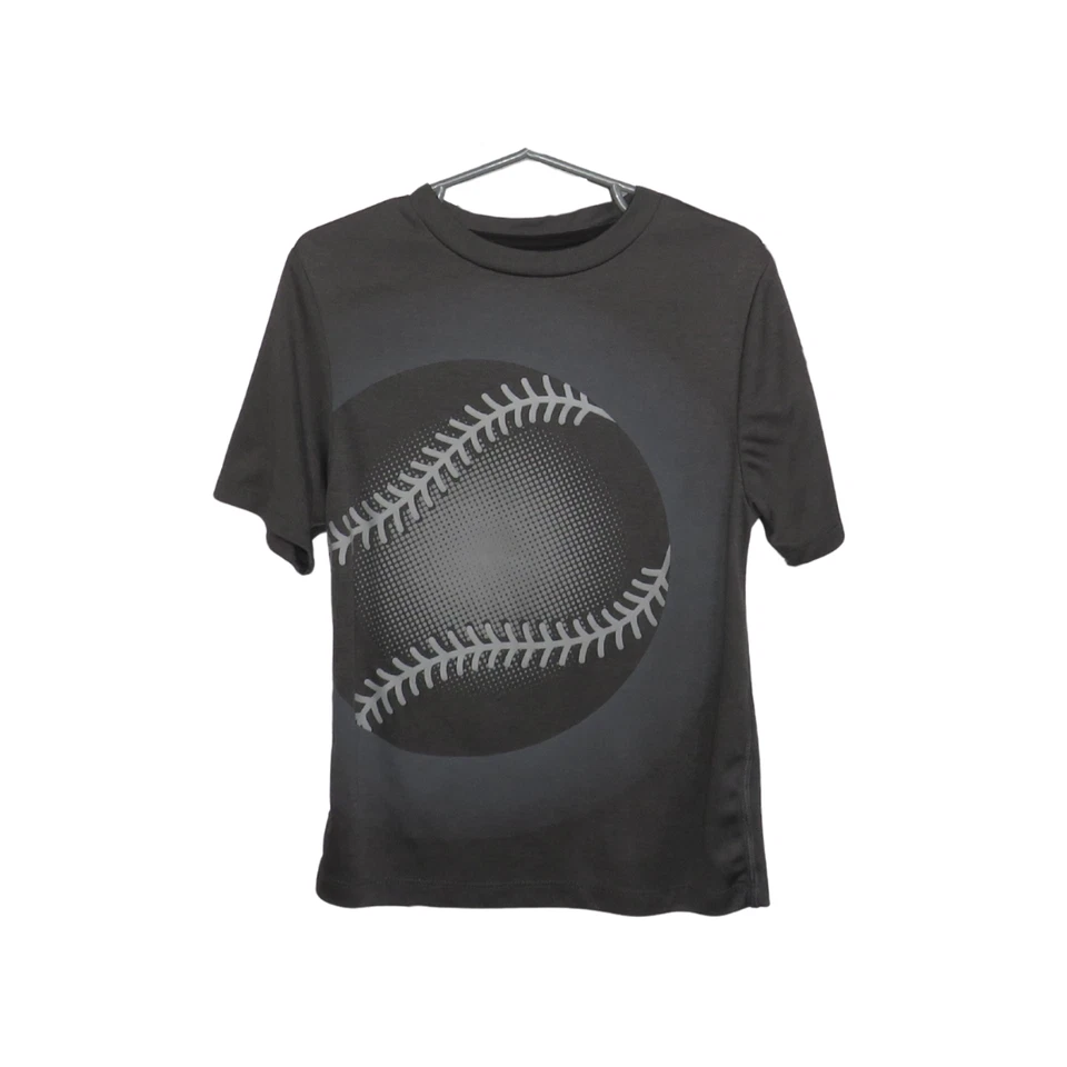 Camiseta deportiva con estampado de béisbol Champion C9 gris para niños talla XSmall Foto 1 de 4
