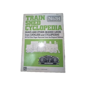 Train Shed Cyclopedia No. 34: Shays & Other Geared Locos from Catalogs  - Picture 1 of 3