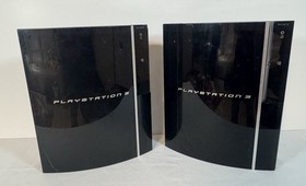 Sony PlayStation 3 CECHL01 & CECHG01 CONSOLES ONLY - For Parts/Repair *LOT OF 2*