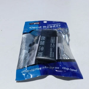 Vidpro SD/SDHC Card Reader 64Gb CR-SDHC Brand New Still Factory Sealed - Zdjęcie 1 z 2