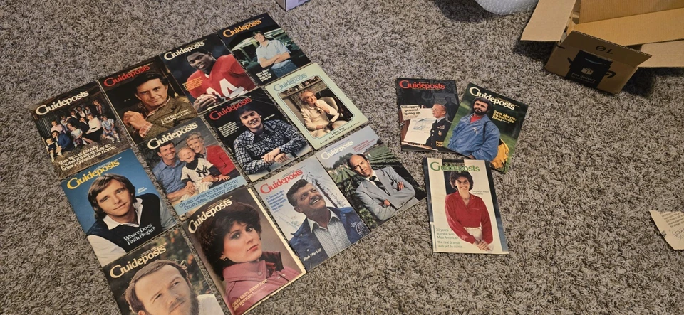 Guideposts Magazine Lot of 15 (Complete 1982 Set) Herschel Walker Etc. '82-83 - Image 1 of 4