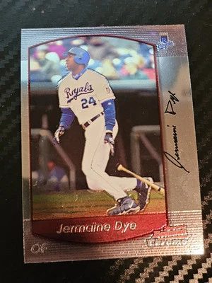 2000 Bowman - #7 Jermaine Dye Kansas City Royals  - Image 1 of 2