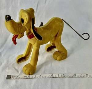 Ancien jouet à remonter Walt Disney PLUTO avec manivelle arrière en métal - Années 50 - Photo 1/6