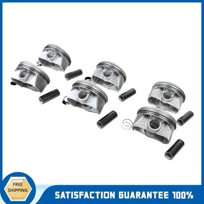 6PCS Engine Pistons Ring Kit 94610306013 For Porsche Macan 95B Panamera 970 3.0T — 第 1/4 张图片