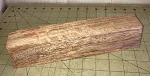 One Piece Hawaiian Mango w/Mild Curl ~10" x 2 1/4" x 1 1/2" (#115) - Picture 1 of 6