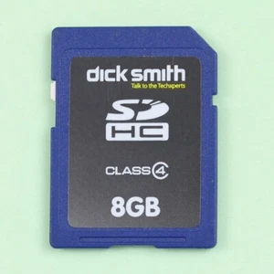 DickSmith 8GB SDHC SD Memory Card (Class 4) for Cameras, Consoles etc. - Bild 1 von 2