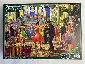 Falcon Dancing The Night Away 500 Piece Jigsaw Puzzle Made & Complete - Picture 1 of 9