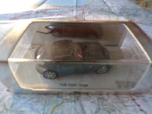 TVR T 350 Targa Dark Silver SPARK 1/43 en Boite - Foto 1 di 1