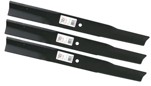 72" Rotary #6434 Lawn Mower Blade Set (3) Woods #15127 5/8" Center Hole CH - Picture 1 of 2