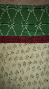 Trees and Bows Christmas Holiday Pillowcase Pair - Picture 1 of 3