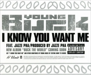Young Buck Feat. Jazze Pha - I Know You Want Me (CD, Single, Promo) (Very Good P - Picture 1 of 3