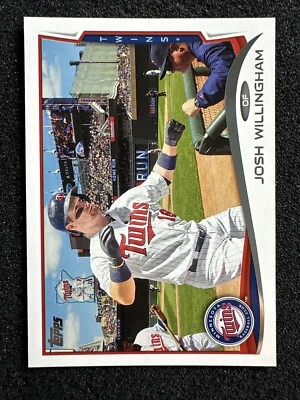 JOSH WILLINGHAM #385 2014 Topps Baseball QTY Minnesota Twins - Image 1 of 2