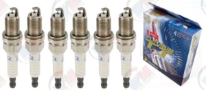 DENSO "PLATINUM" TT Spark Plugs Set of 6 1993-1997 for Toyota Land Cruiser 4.5L - Picture 1 of 1