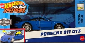 2024 Hot Wheels PORSCHE 911 GT3 Factory Fresh 3/4 Pullback Speeders - Picture 1 of 2