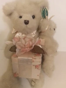 Bearington Collection Mommy Hugs & Baby Snugs Bears Approx 16" Tall Mint - Picture 1 of 3