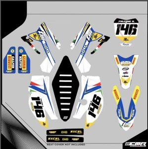 Kit Grafiche Adesivi Crystal  TM  MX 2018 18 - Picture 1 of 1