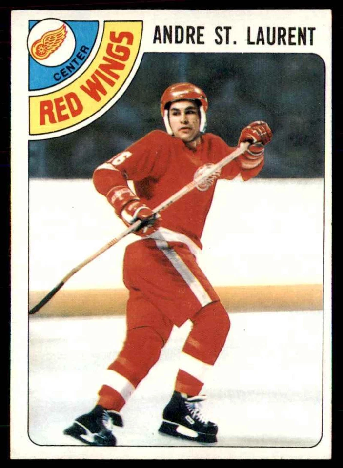1978-79 Topps Hockey Cards Andre St. Laurent A Detroit Red Wings #32 - Image 1 of 2