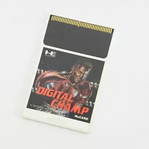 PC Engine Hu DIGITAL CHAMP Battle Boxing Card Only pe - Picture 1 of 2