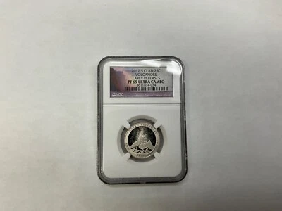 2012S Clad Volcanoes Ultra Cameo PF69 25C Quarter - Image 1 of 2