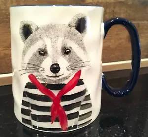 Hipster Animal Raccoon Mug 14oz Discontinued Signature Housewares - Picture 1 of 4