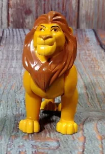 Disney The Lion King MUFASA Action Figure 1994 Burger King -fur lighter brown - Picture 1 of 9