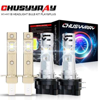 for KIA RIO 2012-2017 Hatchback Combo H1+H11B Led Headlight High/Low Beam Bright - Image 1 of 4