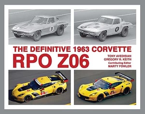The Definitive 1963 Corvette RPO Z06 - hardbound book - by Tony Avedisian et al - Picture 1 of 4