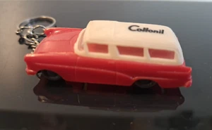 Collonil porte-clés publicitaire miniature auto Opel Caravan 1960 rouge - Imagen 1 de 11