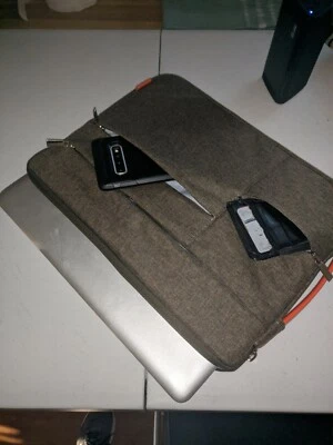 Waterproof MultiPocket Laptop Tablet Sleeve 13.3 MacBook Air Pro iPad Tablet XPS - Image 1 of 4