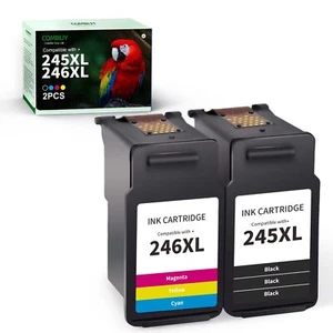 PG-245XL CL-246XL Ink Cartridge For PIXMA TR4520 MG2522 MX490 MX492 TS3122 - Picture 1 of 8