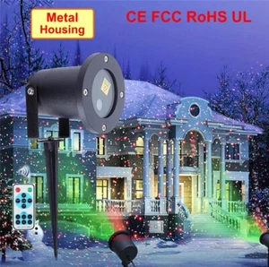 Laser Light Show Projector Fairy Christmas Holiday House Garden Outdoor LED Lamp - Picture 1 of 8