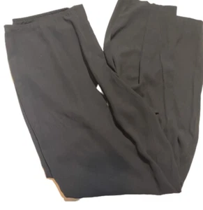 Eileen Fisher schwarze leichte Hose Damen Medium transparent Designer Reißverschluss - Bild 1 von 6