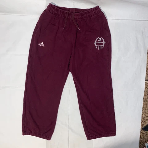 Adidas Texas A&M Aggies Football helmet Maroon Athletic Sweatpants Mens XL Cover