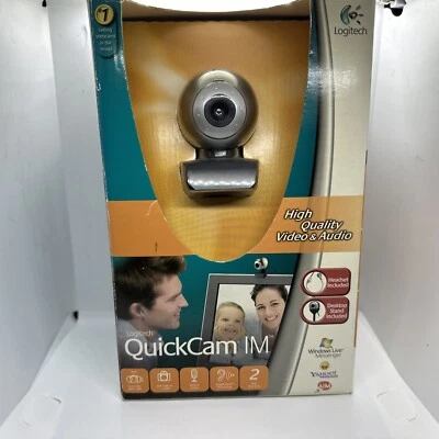 Logitech QuickCam IM Connect (961459-0403) Web Cam - Image 1 of 4