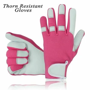 Thorn Proof Resistant Gloves Gardening Ladies Women Girls Work Mechanic Field UK - Picture 1 of 11