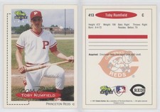 1991 Classic Best Minor League Toby Rumfield #413