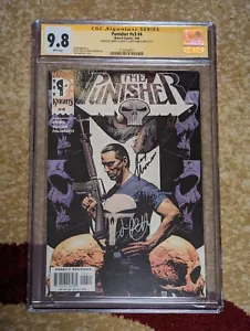 The Punisher V3 #4 2000 Marvel 2X firmado por Jimmy Palmiotti y Roy Thomas CGC 9,8 - Imagen 1 de 3