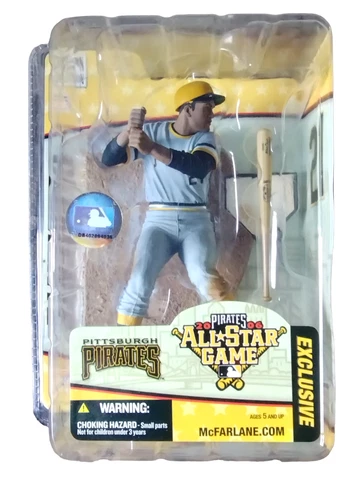 McFarlane Toys Roberto Clemente #21 Pittsburgh  Pirates MLB HOF All Star Variant Cover
