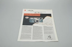 Leica M6 Sonderedition Platin Anton Bruckner - Infoblatt - Bild 1 von 2